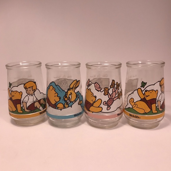 Disney Other - Vintage Welch’s jelly Jars Winnie the Pooh Disney